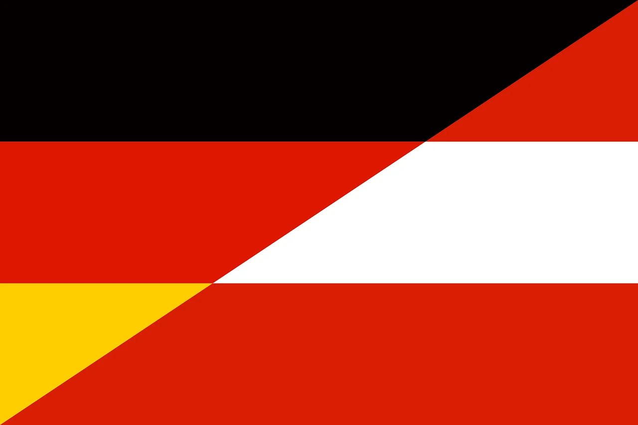 Deutsch / Österreich zászló